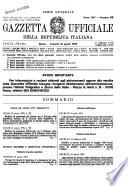 Gazzetta ufficiale della Repubblica italiana. Parte prima, serie generale