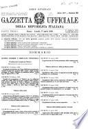 Gazzetta ufficiale della Repubblica italiana. Parte prima, serie generale