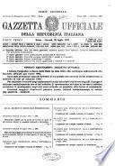 Gazzetta ufficiale della Repubblica italiana. Parte prima, serie generale