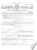 Gazzetta ufficiale della Repubblica italiana. Parte prima, serie generale