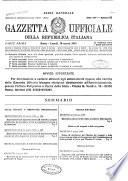 Gazzetta ufficiale della Repubblica italiana. Parte prima, serie generale
