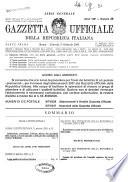 Gazzetta ufficiale della Repubblica italiana. Parte prima, serie generale