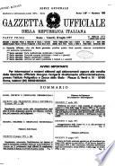 Gazzetta ufficiale della Repubblica italiana. Parte prima, serie generale