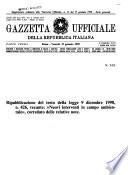 Gazzetta ufficiale della Repubblica italiana. Parte prima, serie generale