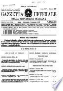Gazzetta ufficiale della Repubblica italiana. Parte prima, serie generale