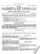 Gazzetta ufficiale della Repubblica italiana. Parte prima, serie generale