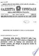 Gazzetta ufficiale della Repubblica italiana. Parte prima, serie generale