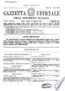 Gazzetta ufficiale della Repubblica italiana. Parte prima, serie generale