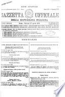 Gazzetta ufficiale della Repubblica italiana. Parte prima, serie generale
