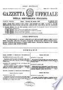 Gazzetta ufficiale della Repubblica italiana. Parte prima, serie generale