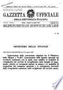Gazzetta ufficiale della Repubblica italiana. Parte prima, serie generale