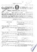 Gazzetta ufficiale della Repubblica italiana. Parte prima, serie generale