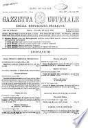 Gazzetta ufficiale della Repubblica italiana. Parte prima, serie generale