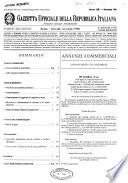 Gazzetta ufficiale della Repubblica italiana. Parte seconda, foglio delle inserzioni