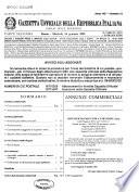 Gazzetta ufficiale della Repubblica italiana. Parte seconda, foglio delle inserzioni
