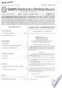 Gazzetta ufficiale della Repubblica italiana. Parte seconda, foglio delle inserzioni