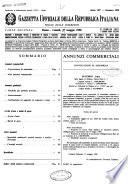 Gazzetta ufficiale della Repubblica italiana. Parte seconda, foglio delle inserzioni