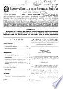 Gazzetta ufficiale della Repubblica italiana. Parte seconda, foglio delle inserzioni
