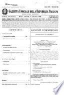 Gazzetta ufficiale della Repubblica italiana. Parte seconda, foglio delle inserzioni