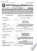 Gazzetta ufficiale della Repubblica italiana. Parte seconda, foglio delle inserzioni