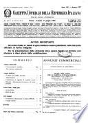 Gazzetta ufficiale della Repubblica italiana. Parte seconda, foglio delle inserzioni
