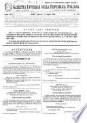 Gazzetta ufficiale della Repubblica italiana. Parte seconda, foglio delle inserzioni