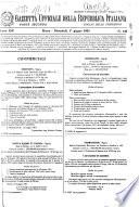 Gazzetta ufficiale della Repubblica italiana. Parte seconda, foglio delle inserzioni