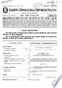Gazzetta ufficiale della Repubblica italiana. Parte seconda, foglio delle inserzioni