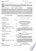 Gazzetta ufficiale della Repubblica italiana. Parte seconda, foglio delle inserzioni
