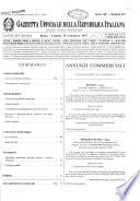 Gazzetta ufficiale della Repubblica italiana. Parte seconda, foglio delle inserzioni