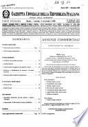 Gazzetta ufficiale della Repubblica italiana. Parte seconda, foglio delle inserzioni