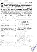 Gazzetta ufficiale della Repubblica italiana. Parte seconda, foglio delle inserzioni