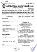 Gazzetta ufficiale della Repubblica italiana. Parte seconda, foglio delle inserzioni