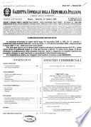 Gazzetta ufficiale della Repubblica italiana. Parte seconda, foglio delle inserzioni