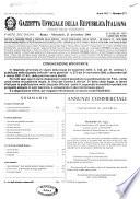 Gazzetta ufficiale della Repubblica italiana. Parte seconda, foglio delle inserzioni
