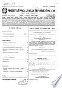 Gazzetta ufficiale della Repubblica italiana. Parte seconda, foglio delle inserzioni