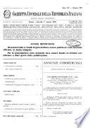 Gazzetta ufficiale della Repubblica italiana. Parte seconda, foglio delle inserzioni