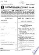 Gazzetta ufficiale della Repubblica italiana. Parte seconda, foglio delle inserzioni