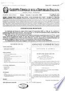 Gazzetta ufficiale della Repubblica italiana. Parte seconda, foglio delle inserzioni