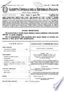 Gazzetta ufficiale della Repubblica italiana. Parte seconda, foglio delle inserzioni