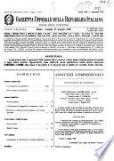 Gazzetta ufficiale della Repubblica italiana. Parte seconda, foglio delle inserzioni