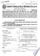 Gazzetta ufficiale della Repubblica italiana. Parte seconda, foglio delle inserzioni