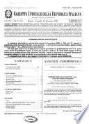Gazzetta ufficiale della Repubblica italiana. Parte seconda, foglio delle inserzioni