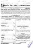 Gazzetta ufficiale della Repubblica italiana. Parte seconda, foglio delle inserzioni