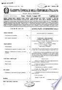 Gazzetta ufficiale della Repubblica italiana. Parte seconda, foglio delle inserzioni