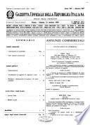 Gazzetta ufficiale della Repubblica italiana. Parte seconda, foglio delle inserzioni