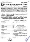 Gazzetta ufficiale della Repubblica italiana. Parte seconda, foglio delle inserzioni