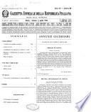 Gazzetta ufficiale della Repubblica italiana. Parte seconda, foglio delle inserzioni