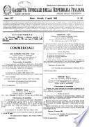Gazzetta ufficiale della Repubblica italiana. Parte seconda, foglio delle inserzioni