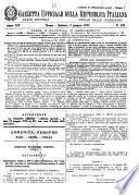 Gazzetta ufficiale della Repubblica italiana. Parte seconda, foglio delle inserzioni